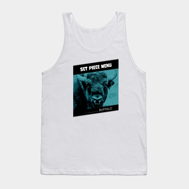 SPM Buffalo Bison Blue Tank Top by Set Piece Menu Podcast